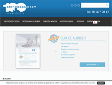 Tablet Screenshot of ciencasas.com